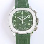 PATEK PHILIPPE Aquanaut  Green Chronograph Flyback Dial Watch